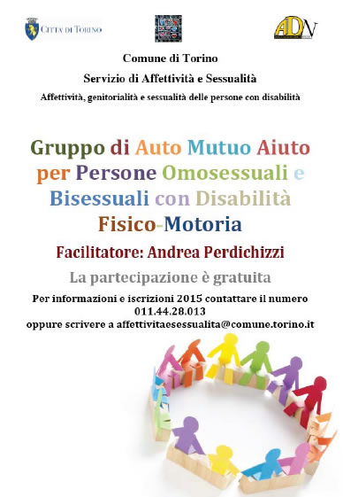Gruppo di Auto Mutuo Aiuto per Persone Omosessuali e Bisessuali con Disabilità Fisico Motoria