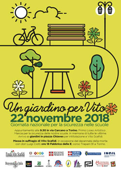 Torino avrà un Giardino dedicato a Vito Scafidi!